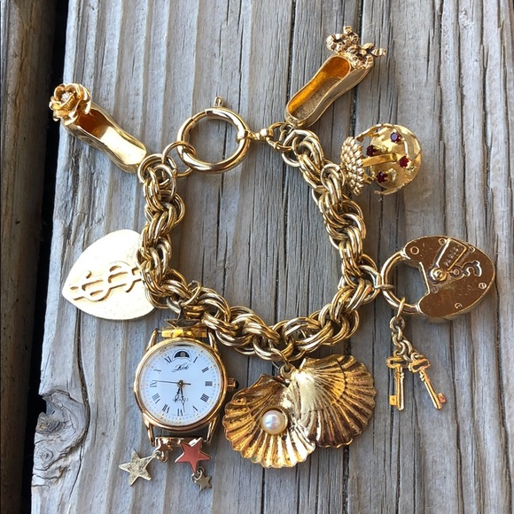 Kirks Folly Jewelry Kirks Folly Vintage Gold Charm Watch Bracelet Poshmark Kirks Folly Jewelry Kirks Folly Vintage Gold Charm Watch Bracelet Poshmark